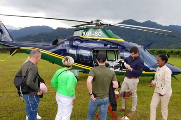 Rwanda Helicopter Tours & Transfers to Akagera National Park